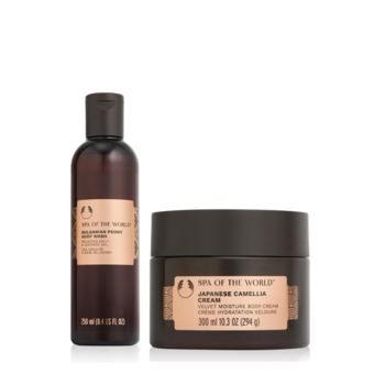 [스타필드하남] 스파 오브 더 월드 피오니 바디 워시 + 카멜리아 크림 세트
