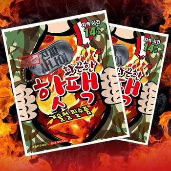 진짜사나이 화끈한 핫팩 150g 5개