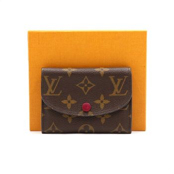 [중고] 루이비통 로잘리 모노그램 캔버스 동전 지갑 푸시아 M41939 152895566