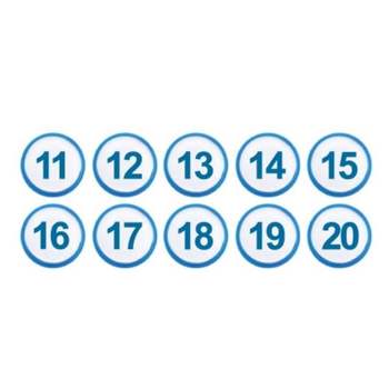 아이넘버 QK00ZA47 파랑11-20 1311 지름35 10개입