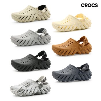 크록스 남녀공용 에코 클로그 본 마블 207937 7종택일