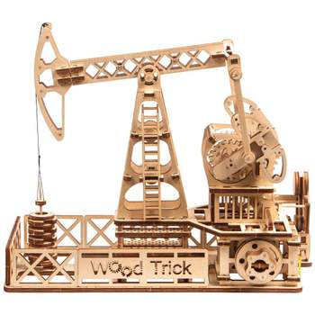 3D나무퍼즐 DAH301Q1 원유 시추기 작동형 만들기 미니어처