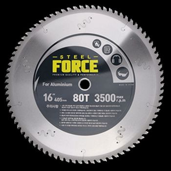 STEELFORCE 팁쇼 TH-AC405SB(알루미늄용) 16인 치(405)x25.4x80T