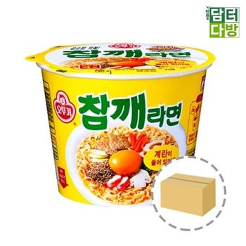 오뚜기 참깨라면 큰컵 1BOX (12컵) 오뚜기컵라면_6929 (53202153)