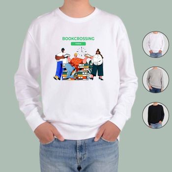 기모맨투맨 기부 도서관 지식 교육 디자인 남자기모맨투맨