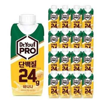 닥터유프로 C2X1W3W9 단백질드링크 바나나 250mlx24입 오리온