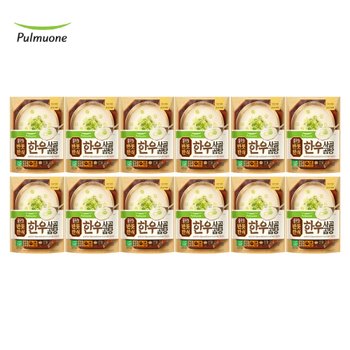 풀무원 반듯한식 한우 사골곰탕(실온) 350g x 12봉