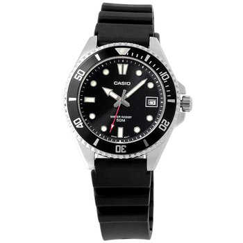 타임플래닛 CASIO MDV-10-1A1 미니 흑새치 다이버 시계