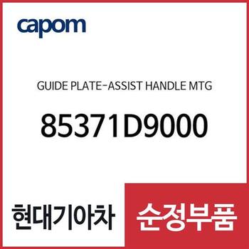 가이드 플레이트-어시스트 핸들 마운팅 (85371D9000) 스포티지 더 볼드, 더올뉴 스포티지, 더올뉴 스포티지 하이브리드, 스타리아