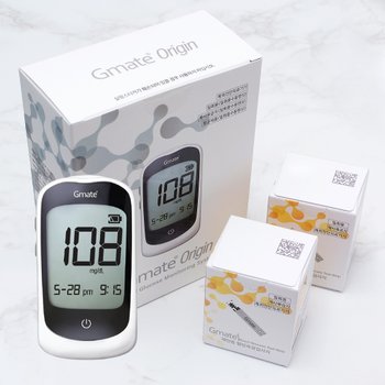 지메이트 오리진 혈당계+시험지 100매+솜100+침110