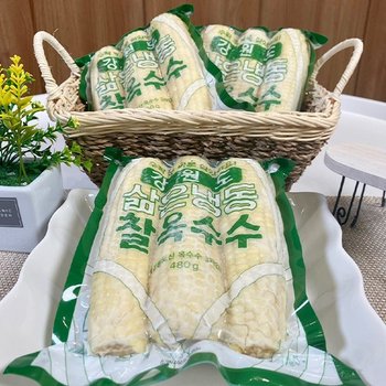 강원도 (25년)햇 냉동 미백 찰옥수수 & 허니버터맛