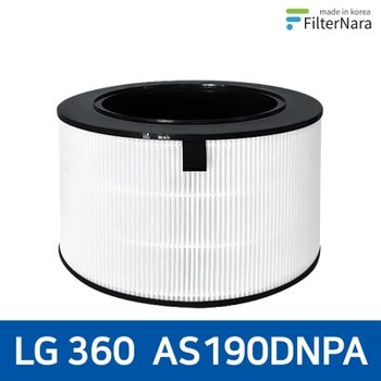 LG 퓨리케어 360 1단형 AS190DNPA 공기청정기 호환 필터 프리미엄 골