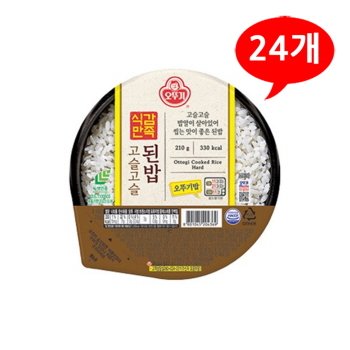 (오뚜기) 식감만족 고슬고슬 된밥 210gx24개