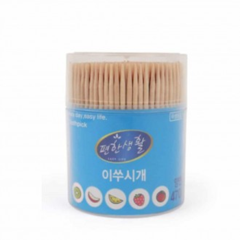 양면 QZI627X6 이쑤시개 470P 얇은이쑤시개 요지 휴대용이쑤시개 자작나무이쑤시개 양면요지 나