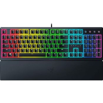 [해외] 영국 레이저 기계식키보드 Ornata V3 Mechanical Gaming Keyboard RGB Chroma Palm Rest AZERTY