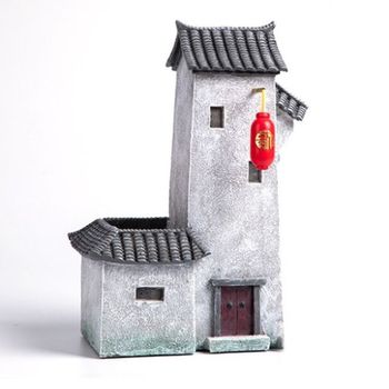 스토리화분_2구 화돌기와집과 LED초롱등(16) 1개