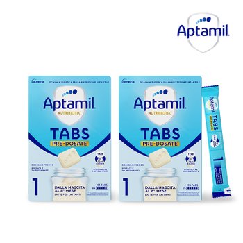 [해외] [독일내수용][공식파트너] 압타밀 이지탭스 1단계 EASY TABS 간편분유 (21스틱) x 2박스