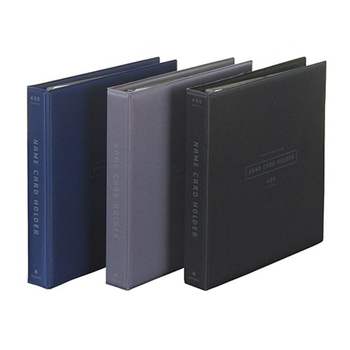 문화산업 QZ80WJ13 명함첩400A400-400명분 10개묶음 랜덤색상