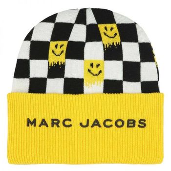 [해외] Little 마크 제이콥스 키즈 Smiley 체크 패턴 Beanie Size T1 W60350-566 1305863