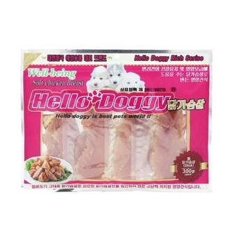 헬로도기 통닭가슴살(DHA) 300g
