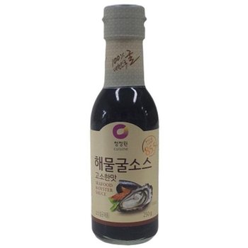청정원 고소한 해물 굴소스 250G 고소한 해물 굴소스 기타소스 소스 가공식품 식자재