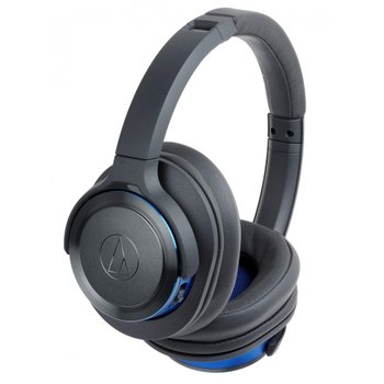 [해외] ATH-WS660BT GBL bluetooth SOLID BASS 오디오 테크니카 헤드폰 무선 헤드폰 중저음