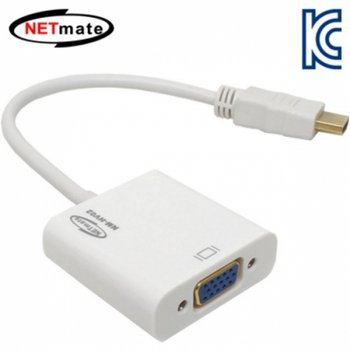 타입 컨버터케이블 NM VGARGB HDMI to Stereo