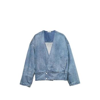 26 SS 피어오브갓 lapelless denim jacket FG9M409912DNMMI00436 TP453440205