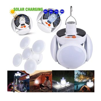 DJ-56 LED 태양광 USB 충전식 야외 차박 캠핑 조명등 작업등 랜턴 2029