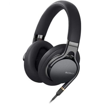 [해외] 소니 헤드폰 MDR 1AM2 B 고해상도 접이식 탈착식 케이블 밸런스드 연결 Φ4.4 리모컨 마이크 내
