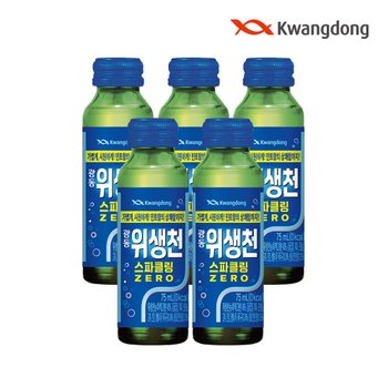 [본사직영] 광동 위생천 스파클링 제로 75ml x 50병 (무료배송)