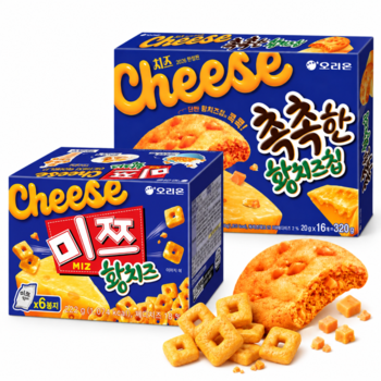 황치즈2종 미쯔 황치즈 + 촉촉한 황치즈칩 세트 542g