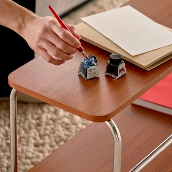 바인 미니 선반 와이드 (우드)