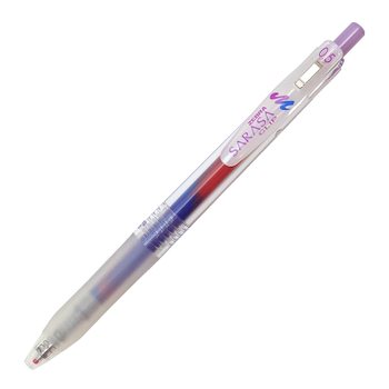 [해외] 얼룩말 사라사 클립 대리석 색 볼펜 0.5mm 블루베리 스무디 JJ75-BS