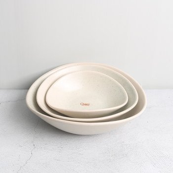 크레아트 아이보리 샐러드볼  3size  DH10292-065