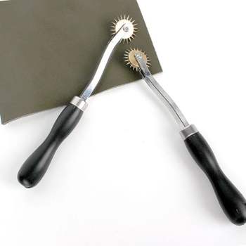 룰렛 가죽 바느질 마킹 휠 스티치 룰렛