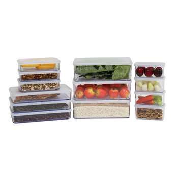 실리쿡 시스루납작이올인원알찬세트(깊은2호3개+납작2호3개+납작3호3개+납작소형4개)