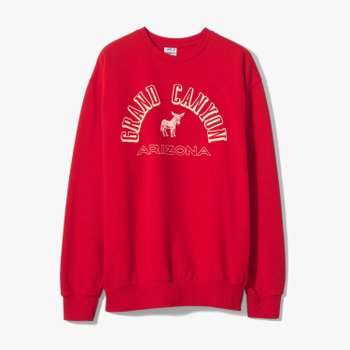 [신세계백화점]WILD DONKEY 와일드 동키 GRAND CANYON SWEATSHIRT RED WID2M60010A41