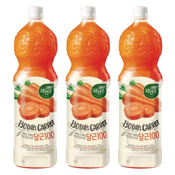 웅진 자연은 당근 1.5L X 12개 야채 주스