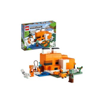 [해외] 레고(LEGO) 마인크래프트 여우 오두막 장난감 블록 8세 이상 남아 여아 생일 선물 21178