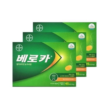 베로카 멀티비타민 4800mg 45정 3개/mjc