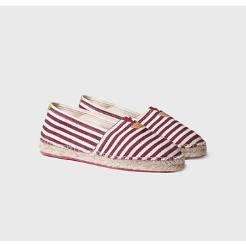 [해외] [TONIPONS - BLANES DD] 토니폰즈 에스파듀 클래식 캔버스 뮬 슬립온 버건디