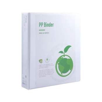 문화 875CNX89 PP백투명바인더 PB749-71 3공 D링 5cm/A4 갑(10개입)