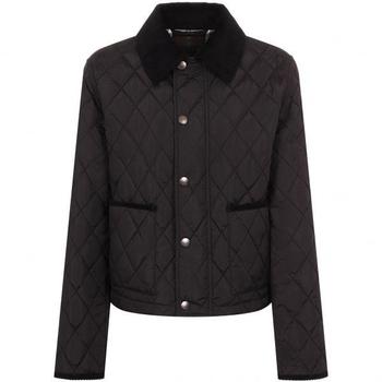 BURBERRY 버버리 crop quilted nylon jacket 8105097 크롭 퀼팅 나일론 재킷