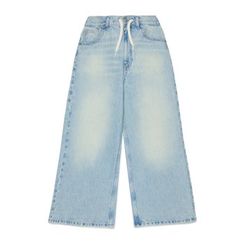 [해외] [해외배송] MM6메종마르지엘라 주니어 코튼 드로우스트링 와이드 팬츠 M60209K MM06YM601