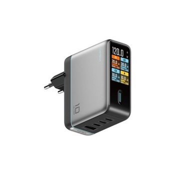 쿡테크 10 Ultra GaN 충전기 100W 디스플레이 4포트고속 충전기
