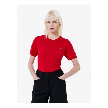 {매장정품} 라코스테 LACOSTE 여성 소프트 울 반팔 스웨터 AF101E-55N 240 900520