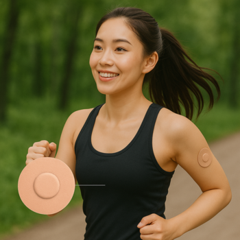 혈당패치 10매 연속 혈당측정기 고정 방수 당뇨패치