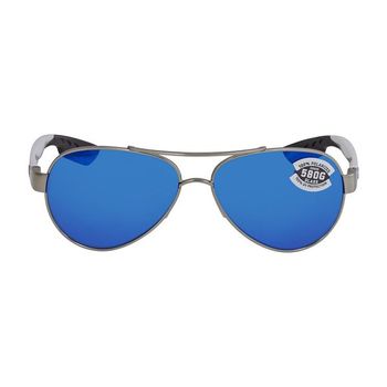 [해외] Costa Del Mar 코스타 델 마르 로레토 블루 미러 편광 유리 파일럿 여성 선글라스 6586999