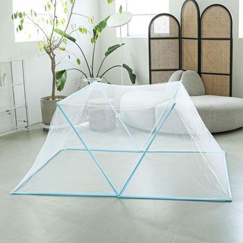 폴더형 모기장 1인용 1개 190x100x80cm 메쉬패브릭 모기장